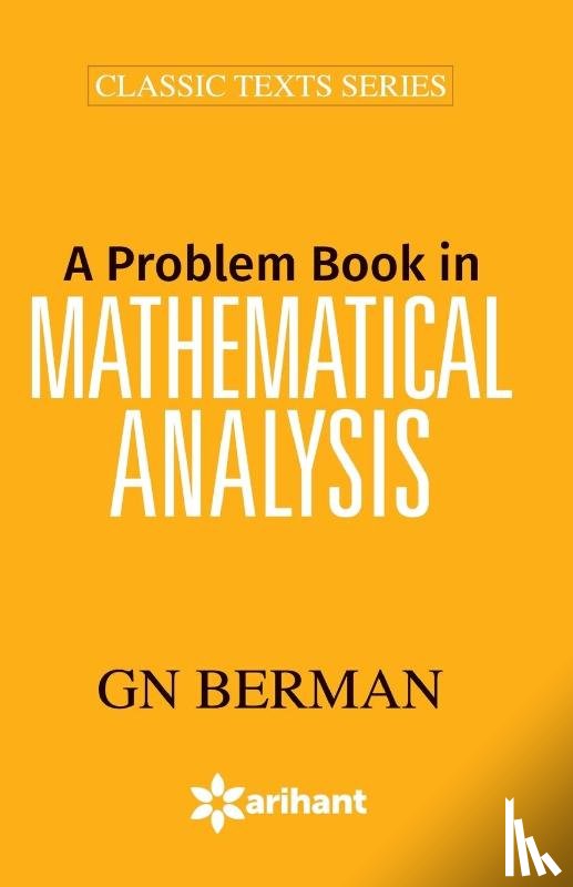 Berman, G.N - 4901102mathematical Analysis