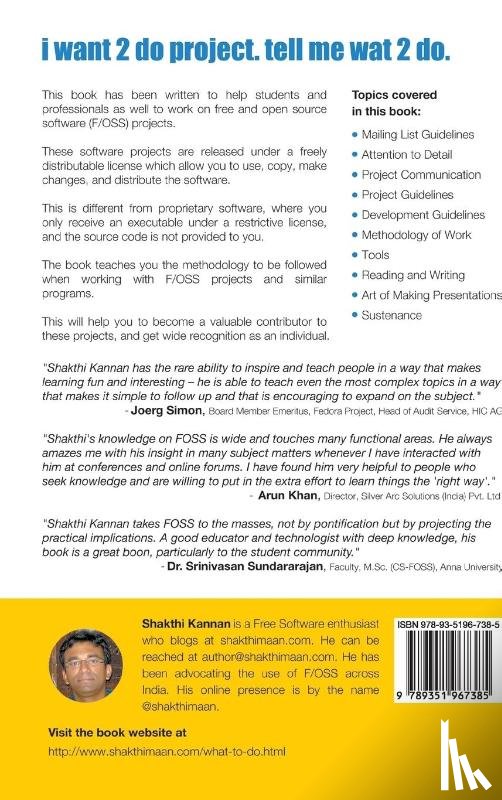 Kannan, Shakthi - i want 2 do project. tell me wat 2 do.