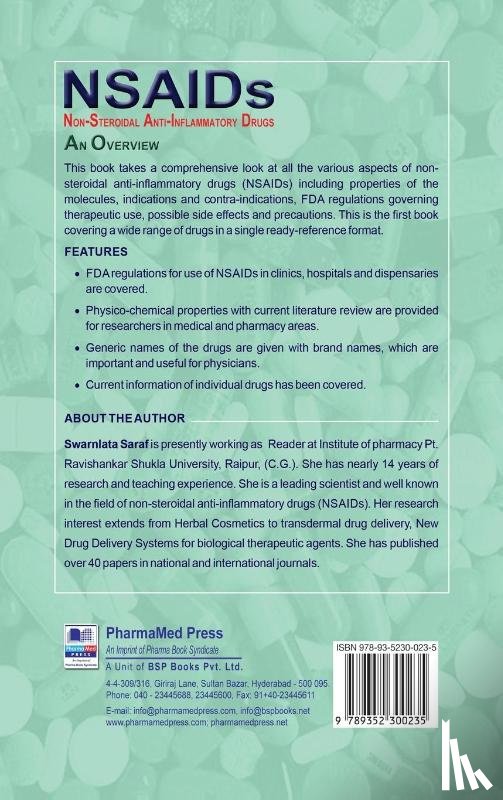 Saraf, Swarnalatha - NSAIDs (Nonsteroidal Anti-Inflammatory Drugs)