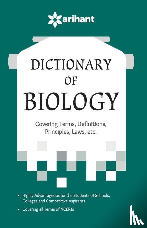 Arihant, Experts - Dictionary of Biology