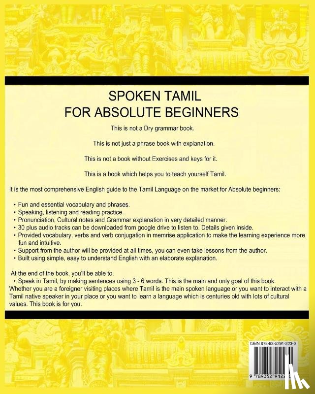 D, Sanjay - Spoken Tamil for Absolute Beginners