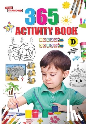 Priyanka - 365 Activity Book D For Kids | Match the Pair, Find the Difference, Puzzles, Crosswords, Join the Dots , Colouring, Drawing and Brain Teasers
