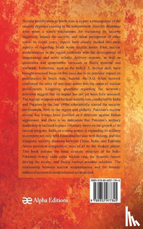 Penrod, Aubree - South Asia's Nuclear Security Dilemma- India, Pakistan, Afghanistan and China
