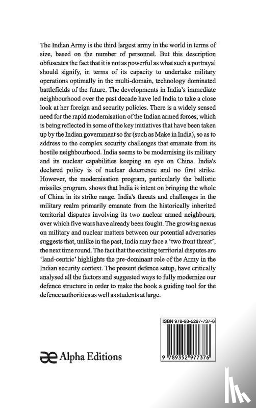 Rudolph, Jonatan - Modernisation of India's Defence