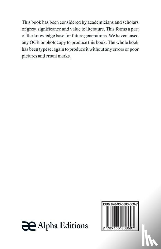 Ladenburg, A, Dobbin, Leonard - Lectures on the history of the development of chemistry since the time of Lavoisier