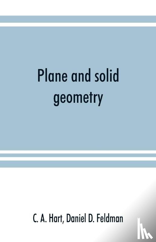 A Hart, C, D Feldman, Daniel - Plane and solid geometry