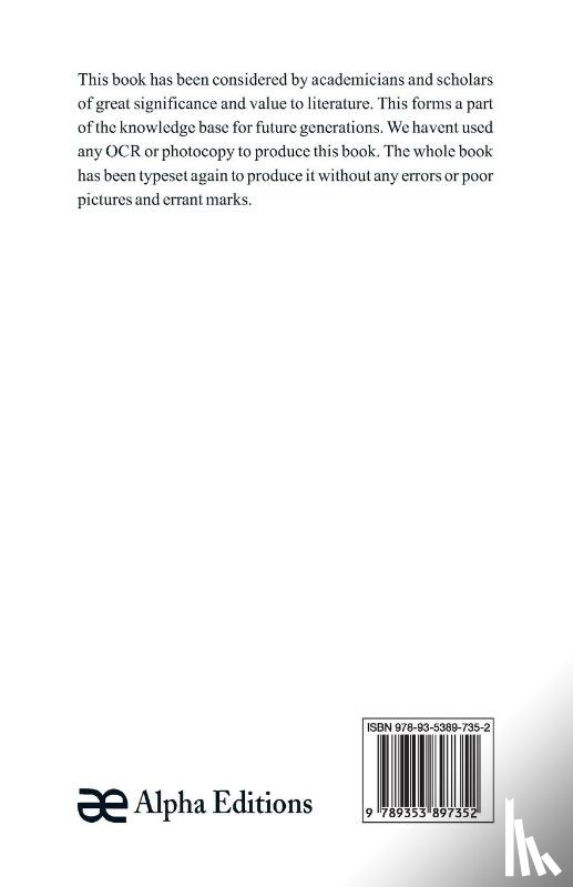 R Tucker, Benjamin - Instead of a book