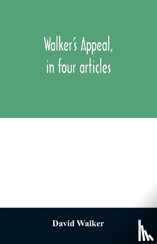 Walker, David (Deakin University Australia) - Walker's appeal, in four articles,