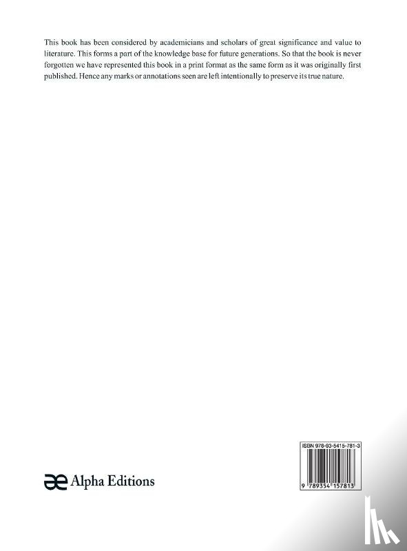 Felkin, William - A history of the machine-wrought hosiery and lace manufactures