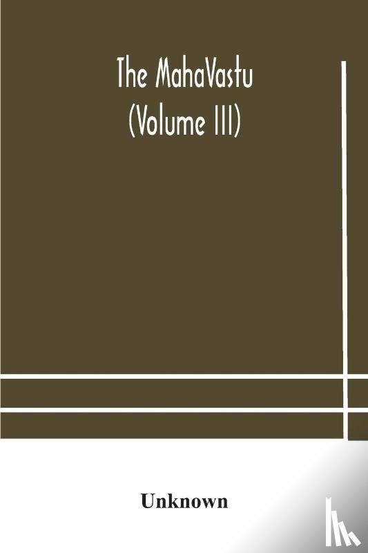 Unknown - The MahaVastu (Volume III)