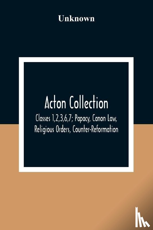 Unknown - Acton Collection