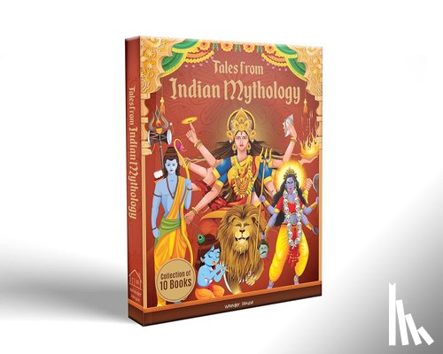 Wonder House Books - Tales from Indian Mythology (Collection of 10 Books) Story Books for Kids