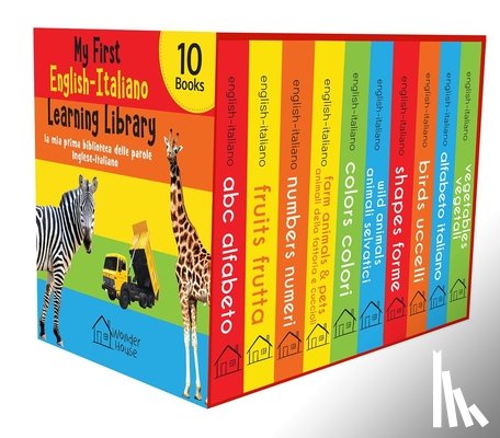 Wonder House Books - My First English-Italian Learning Library