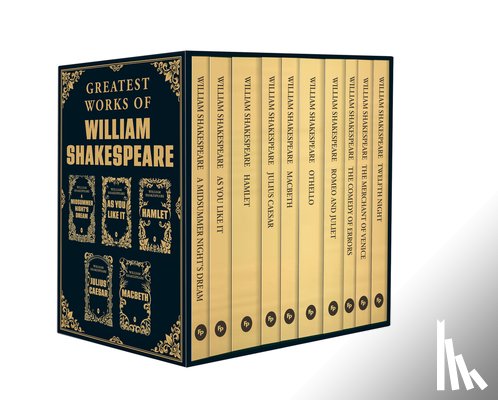 Shakespeare - Greatest Works of William Shakespeare - Hamlet | Othello | The Merchant of Venice | Macbeth | The Comedy of Errors | Romeo and Juliet | Julius Caeser | Twelfth Night | A Midsummer Night's Dream | As You Like It