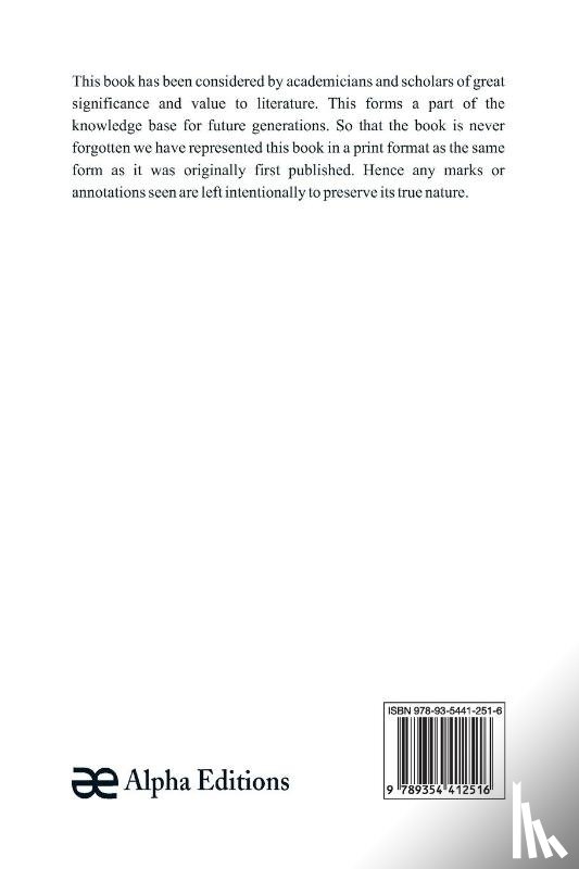 Bruce Bannerman, W - Miscellanea Genealogica Et Heraldica (Volume Iii) (Fifth Series)