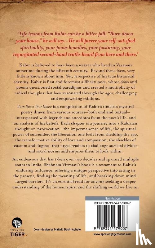 Virmani, Shabnam - Burn Down Your House