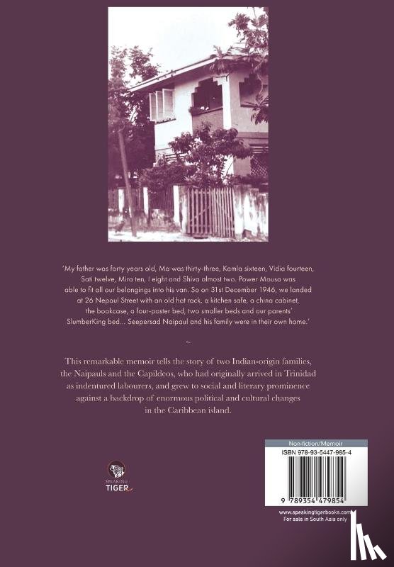 Akal, Savi Naipaul - The Naipauls of Nepaul Street