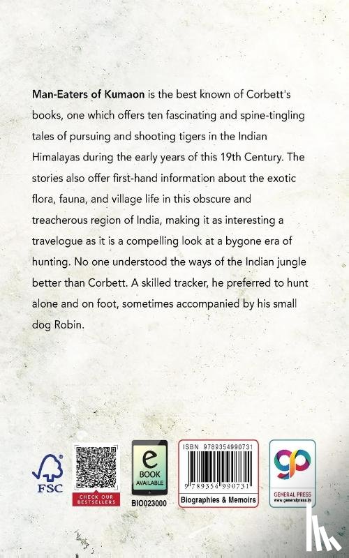 Corbett, Jim - Man-eaters of Kumaon