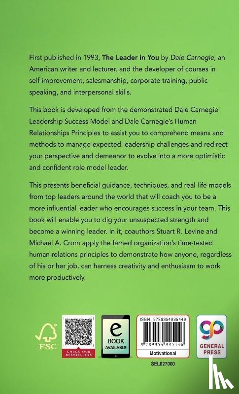 Carnegie, Dale - The Leader in You (Deluxe Library Edition)