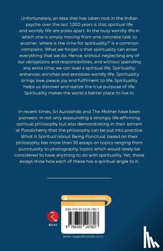 Bijlani, Ramesh - What Is Spiritual about Being Punctual?