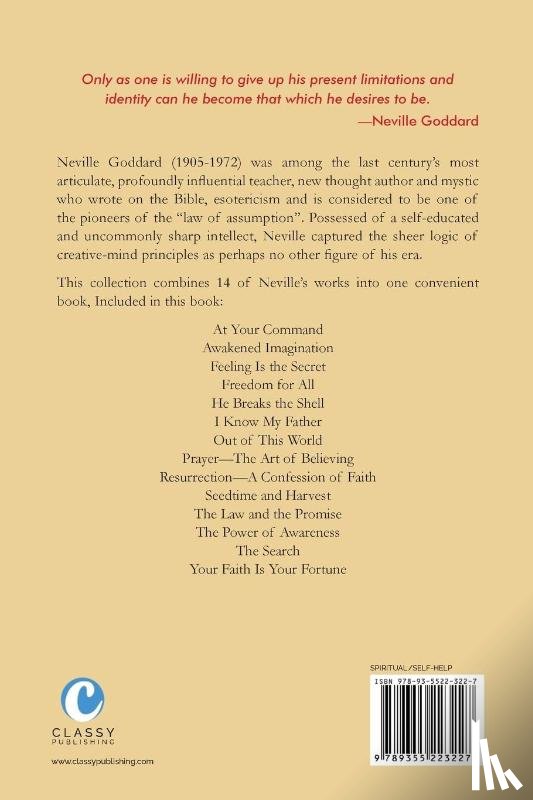 Goddard, Neville - Neville Goddard Grand Collection