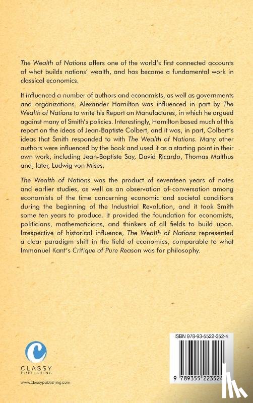 Smith, Adam - The Wealth of Nations (Case Laminate Hardbound Edition)