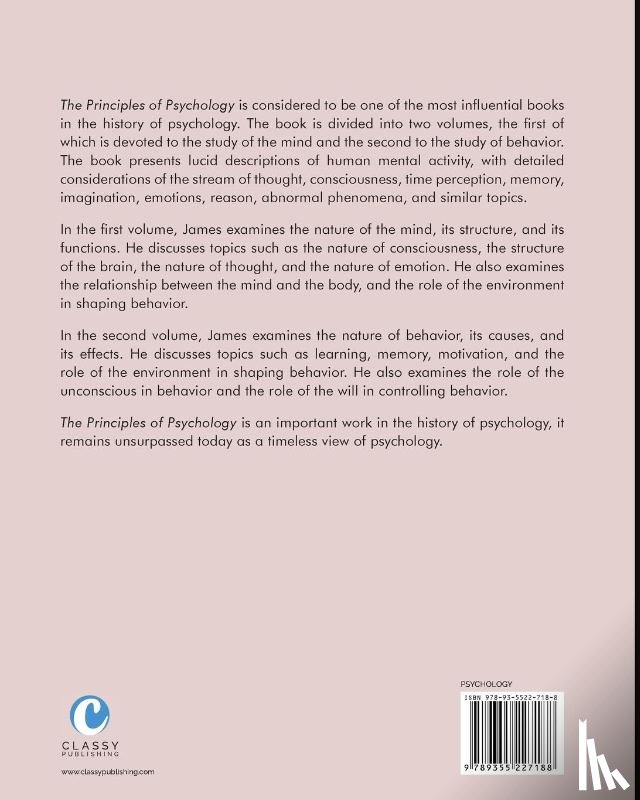 James, William - The Principles of Psychology