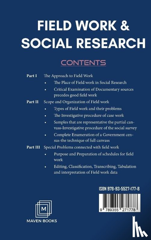 Chapin, F. Stuart - Field Work & Social Research