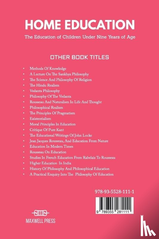 Mason, Charlotte M - Home Education