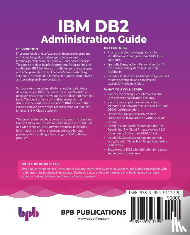 Bluck, A S - IBM DB2 Administration Guide