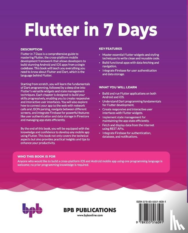 Patro, Ipsi - Flutter in 7 Days