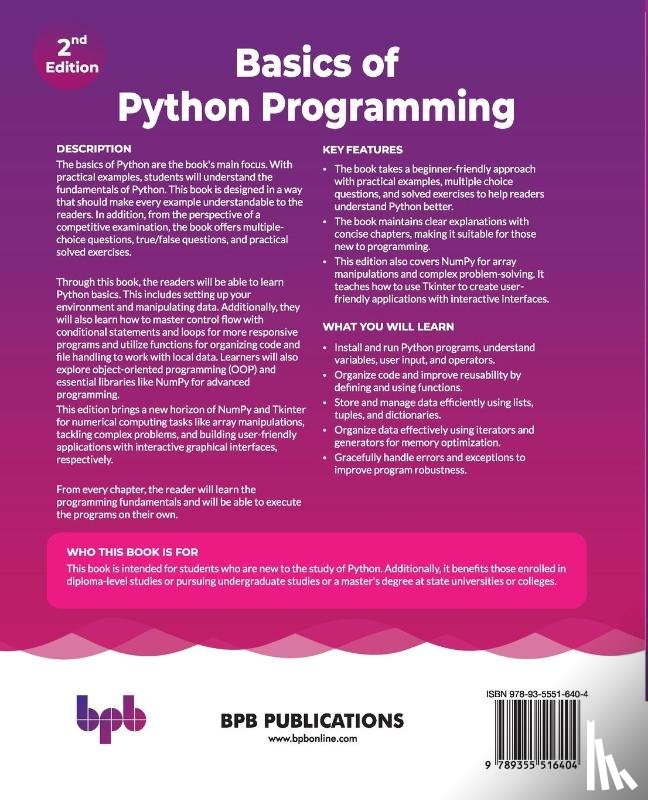 Guleria, Pratiyush - Basics of Python Programming