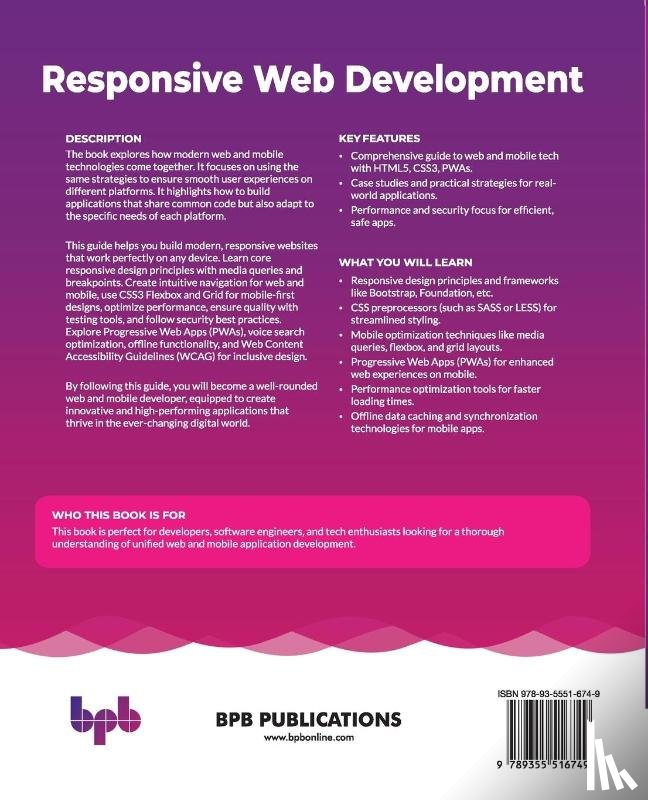 Kumar, Sudheer, Pandey, Nakul - Responsive Web Development