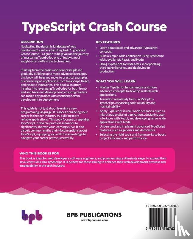 Cavalcante, Daniel - TypeScript Crash Course