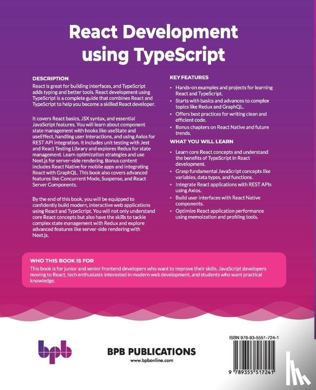 Agnihotri, Ketan, Dahale, Pranali - React Development using TypeScript