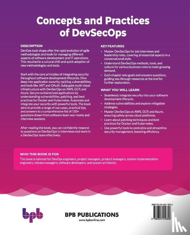Kumar Rath, Ashwini - Concepts and Practices of DevSecOps