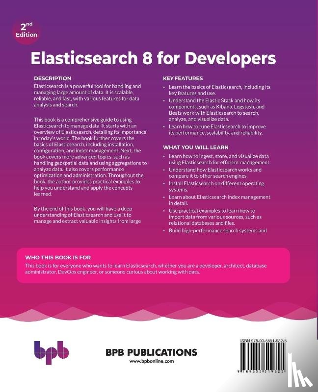 Srivastava, Anurag - Elasticsearch 8 for Developers