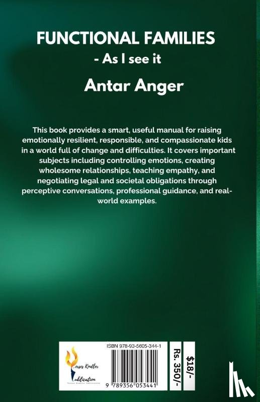 Anger, Antar - Functional Families As I See It