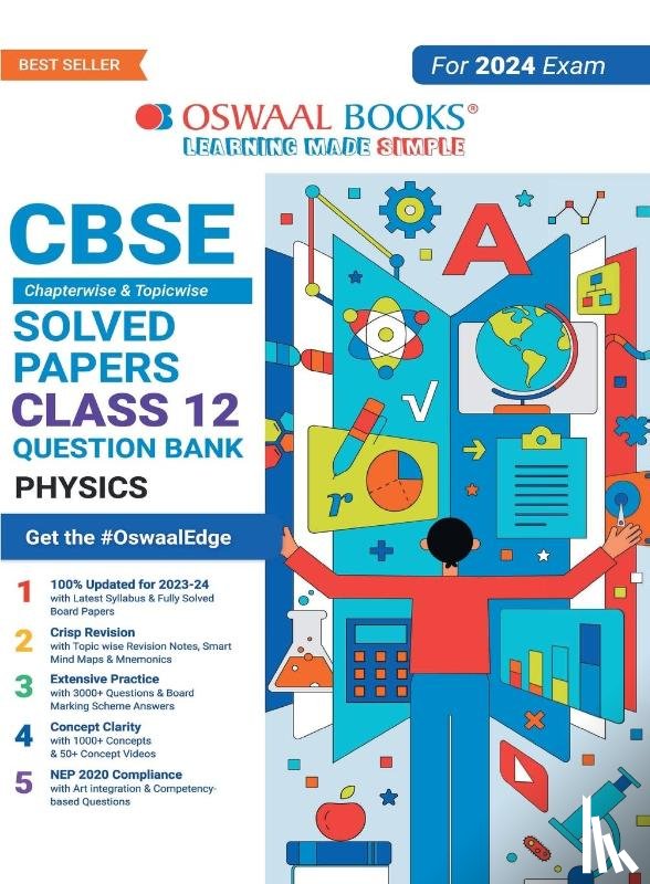 Oswaal Editorial Board - Oswaal CBSE Chapterwise & Topicwise Question Bank Class 12 Physics Book (For 2023-24 Exam)
