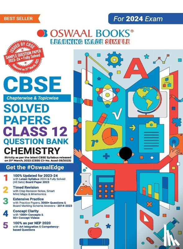 Oswaal Editorial Board - Oswaal CBSE Class 12 Chemistry Question Bank 2023-24 Book