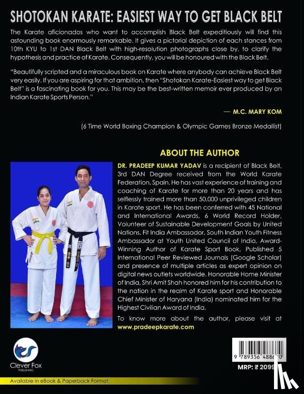 Yadav, Pradeep Kumar - Shotokan Karate