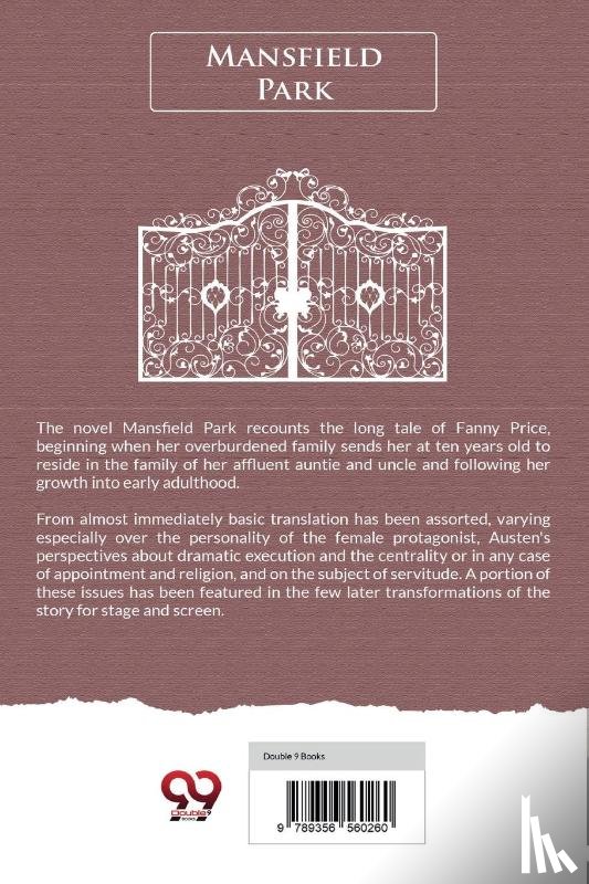 Austen, Jane - Mansfield Park