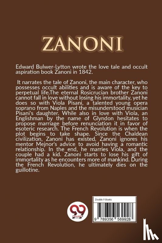 Lytton, Edward Bulwer - Zanoni