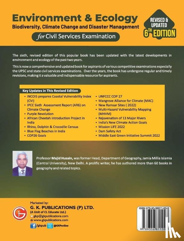 Husain, Majid - Environment & Ecology for Civil Services Examination 6ed by Majid Husain