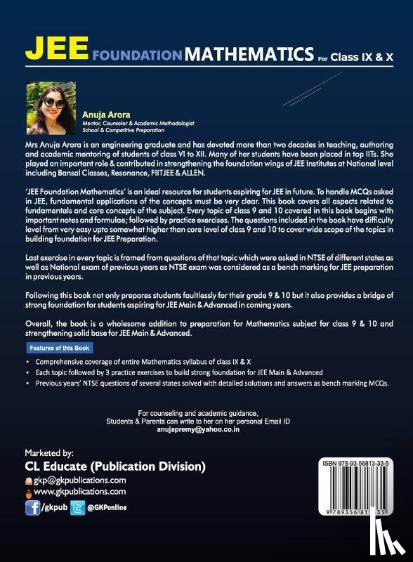 Gkp - Foundation Mathematics for Class IX & X