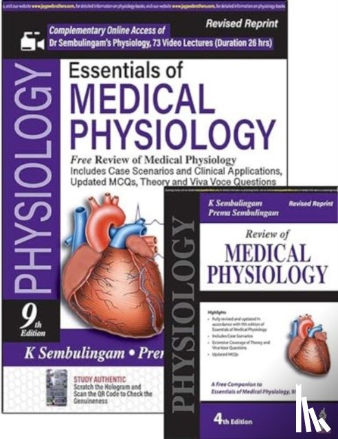 Sembulingam, K, Sembulingam, Prema - Essentials of Medical Physiology