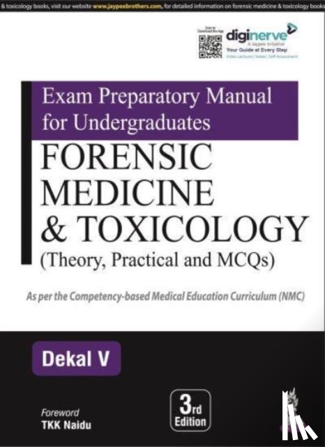V, Dekal - Exam Preparatory Manual for Undergraduates: Forensic Medicine & Toxicology