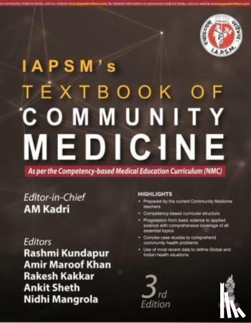 Kundapur, Rashmi, Khan, Maroof Amir, Kakkar, Rakesh, Sheth, Ankit - Textbook of Community Medicine