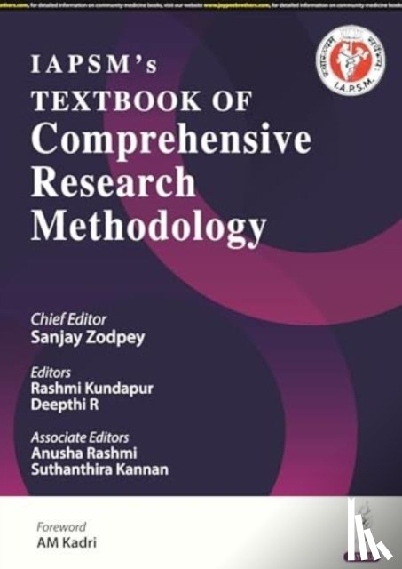 Zodpey, Sanjay, Kundapur, Rashmi, R, Deepthi, Rashmi, Anusha - Textbook of Comprehensive Research Methodology