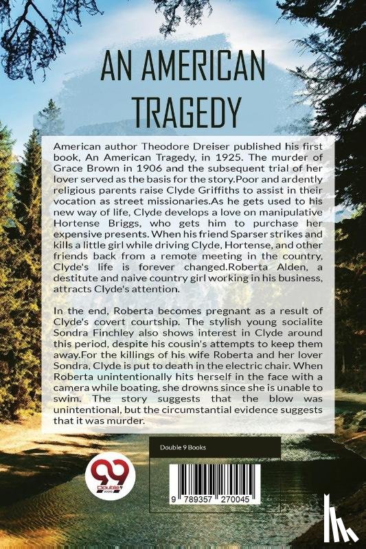 Dreiser, Theodore - An American Tragedy